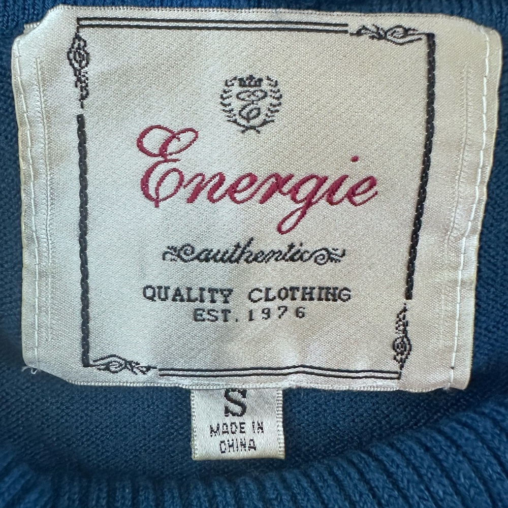 Energie Cowl Neck Long Sleeve Pullover -‎ S - Picture 4 of 8
